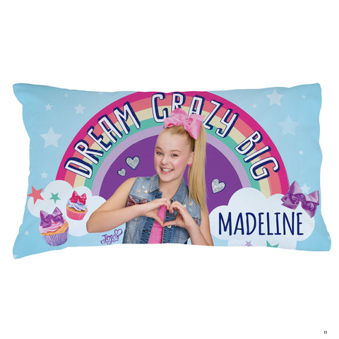 Personalized Pillowcase - Dream Crazy Big