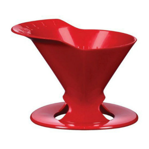 Pour Over Filter Cone, Red